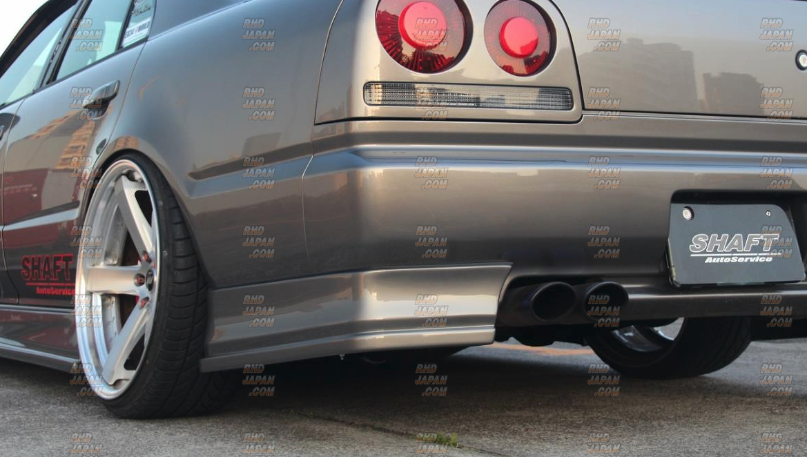 Shaft AutoService Side Step Set Type A - Skyline R34 4 Door - RHDJapan